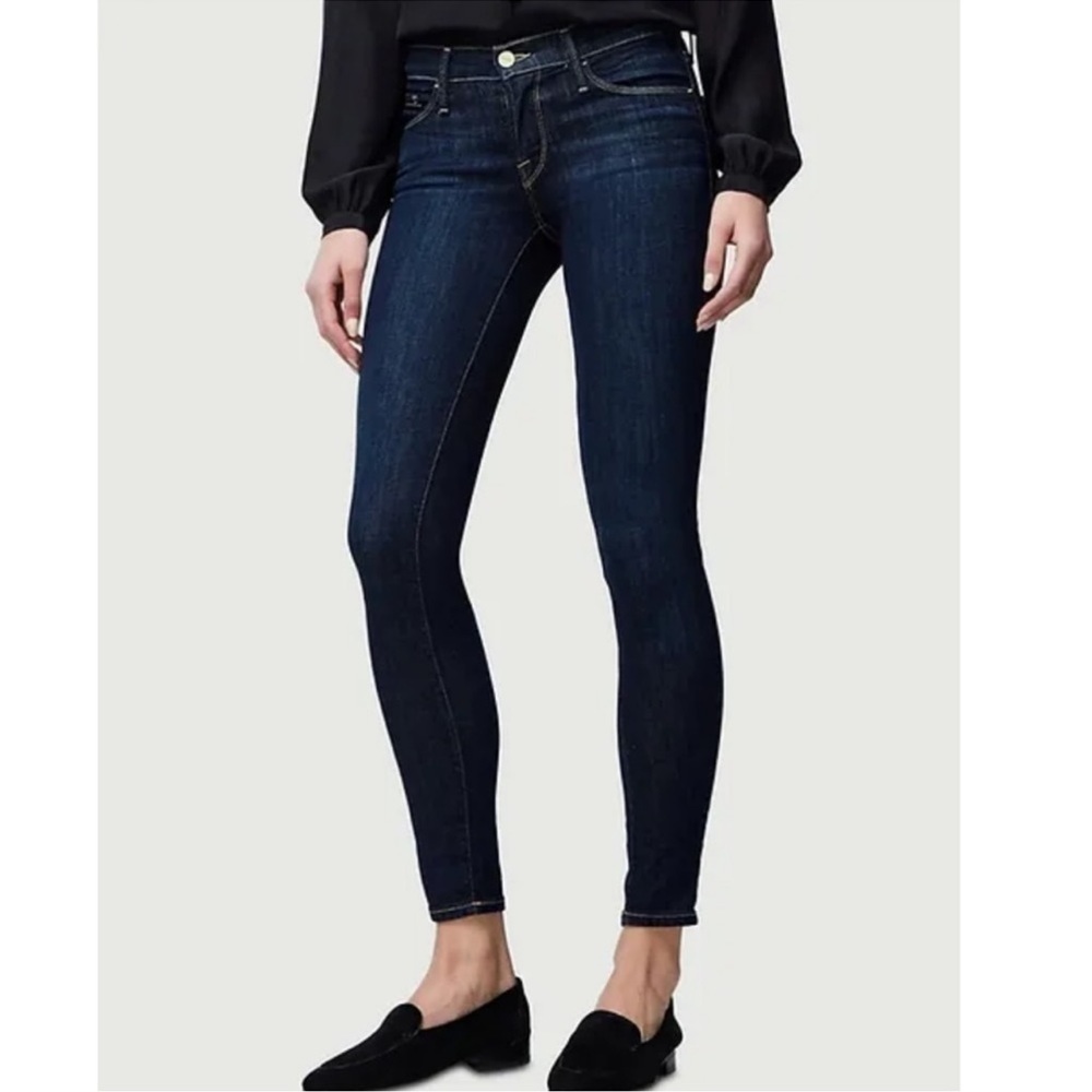 Frame Le Skinny de Jeanne Dark Wash Blue Jeans size 24